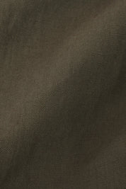 Cotton and linen trousers - Khaki