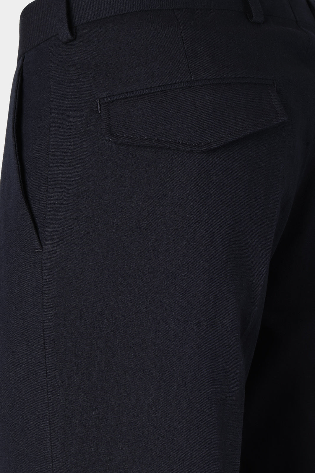 Pantalon coton et lin - Marine