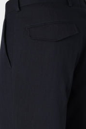 Pantalon coton et lin - Marine