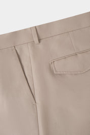 Pantalon coton et lin - Beige