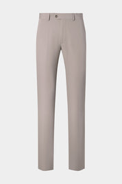 Vue sur fond blanc d'un pantalon technique Bon en taupe