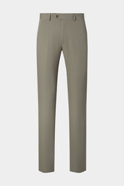 Vue sur fond blanc d'un pantalon technique Bon en kaki clair