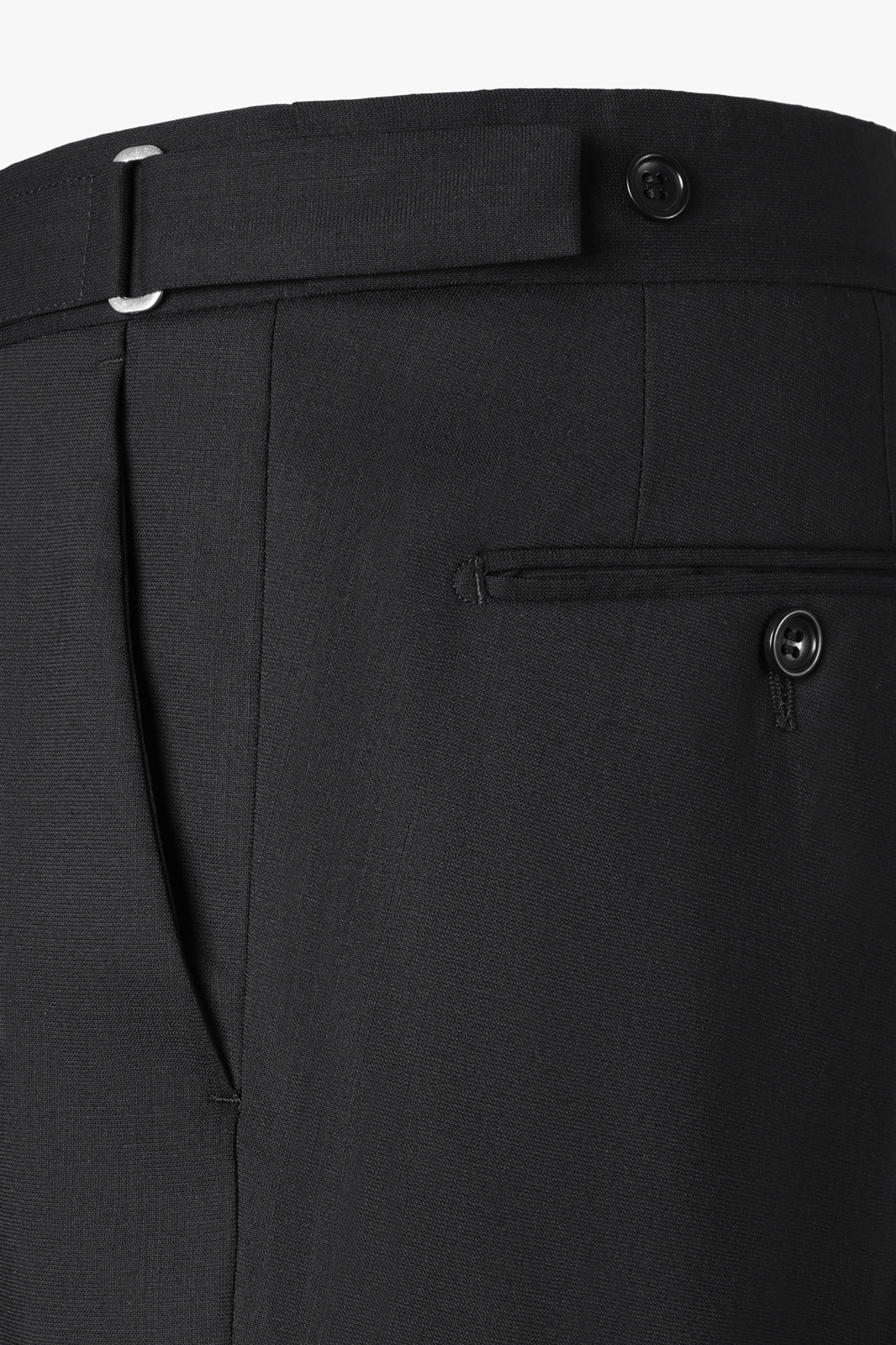 Pantalon à patte de serrage - Noir