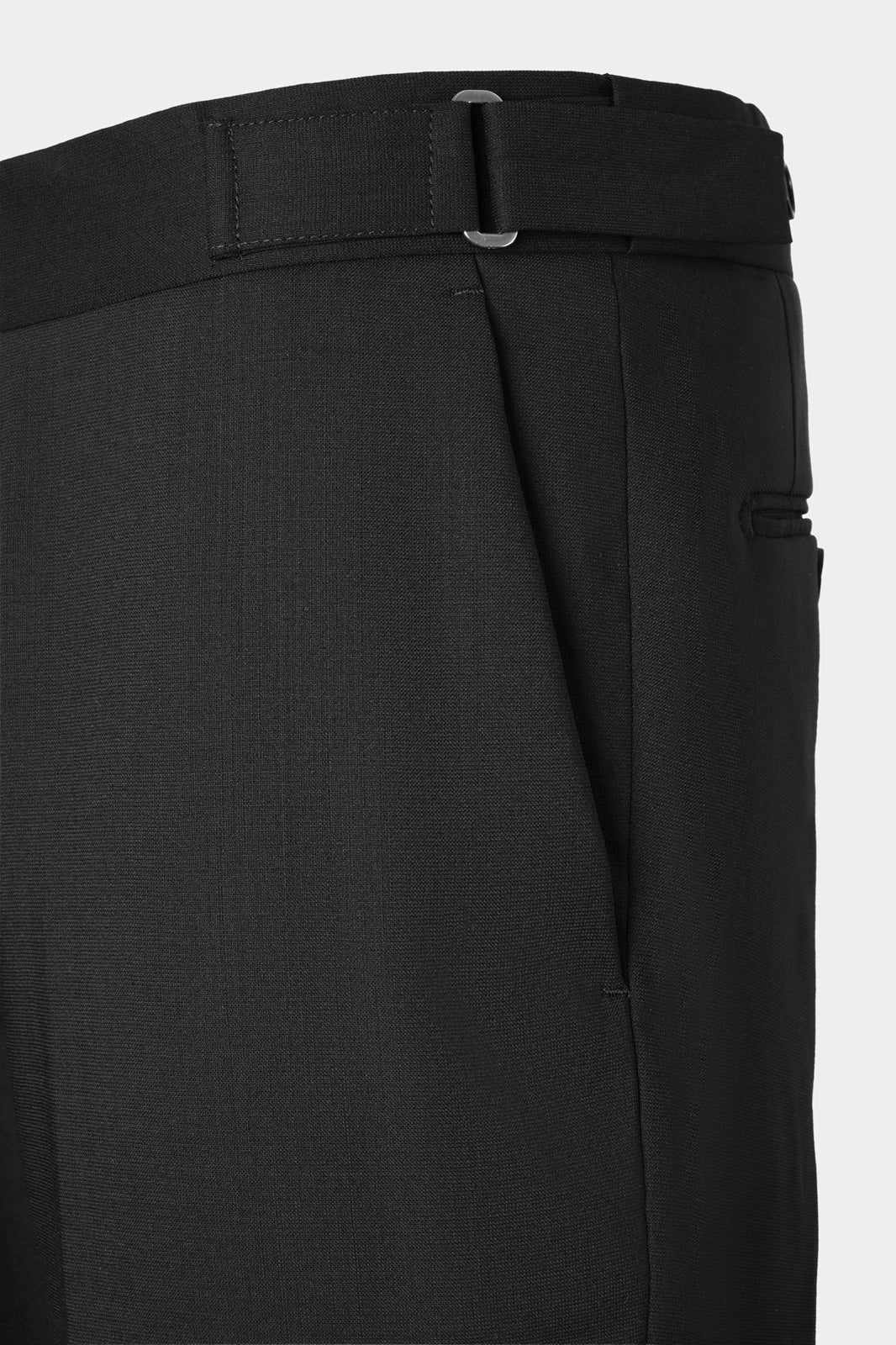 Pantalon à patte de serrage - Noir