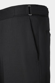 Pantalon à patte de serrage - Noir