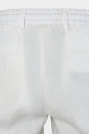 Linen cargo joggers - White - Swiss price 165 - missing photos and alt text