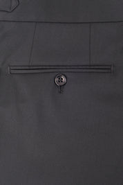 Pantalon à pince oversize - Gris foncé