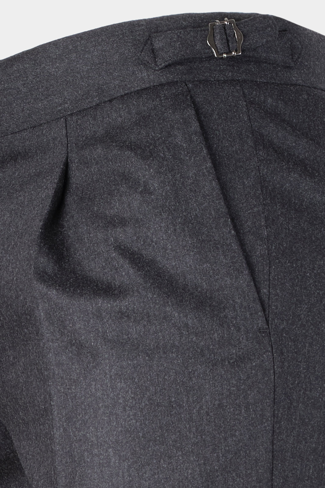 Pantalon à pince oversize - Gris anthracite