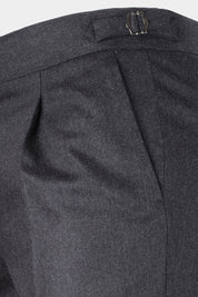 Pantalon à pince oversize - Gris anthracite