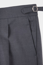 Pantalon à pince oversize - Gris