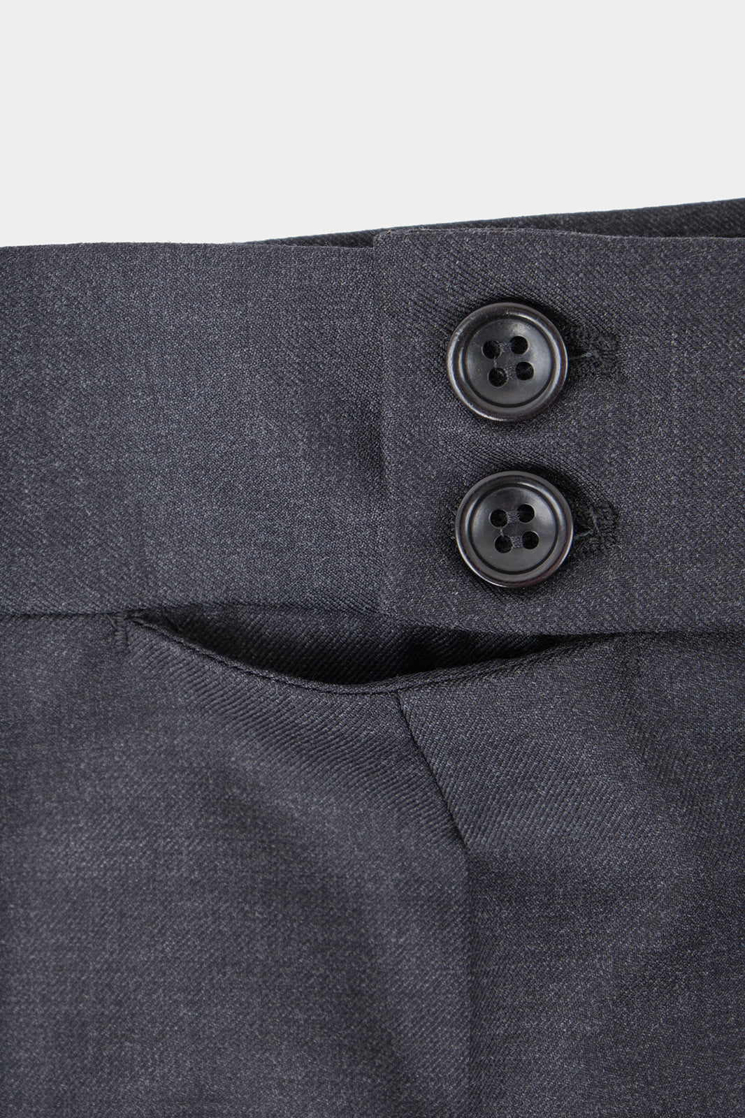 Pantalon à pince oversize - Gris