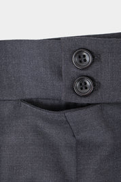 Pantalon à pince oversize - Gris