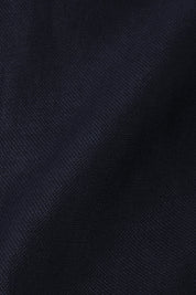 Pantalon en lin à patte de serrage - Marine