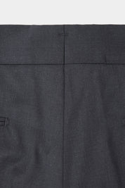 Pantalon à patte de serrage - Gris anthracite