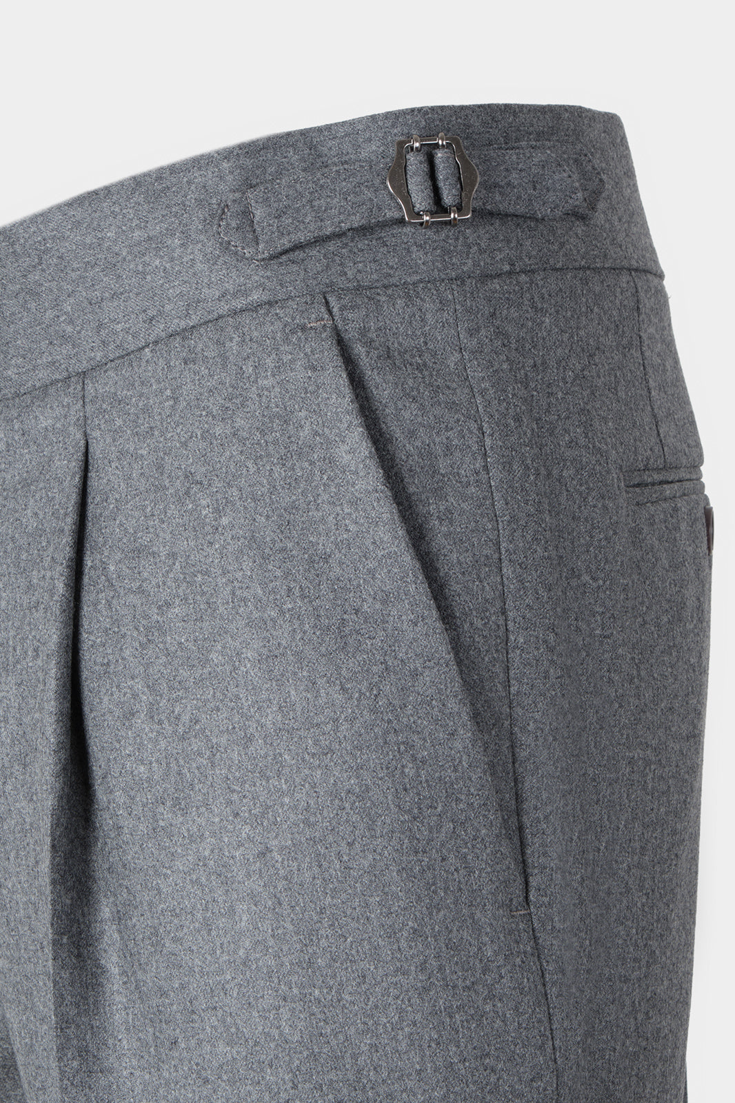 Pantalon à patte de serrage - Gris clair