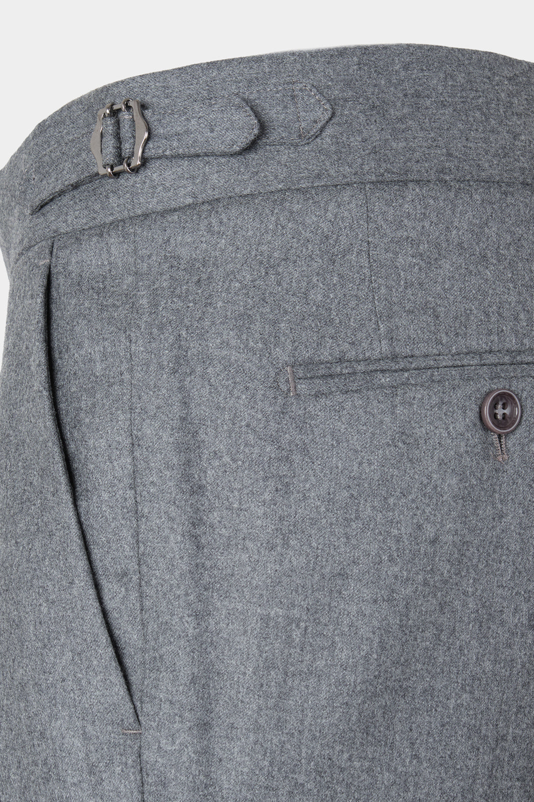 Pantalon à patte de serrage - Gris clair