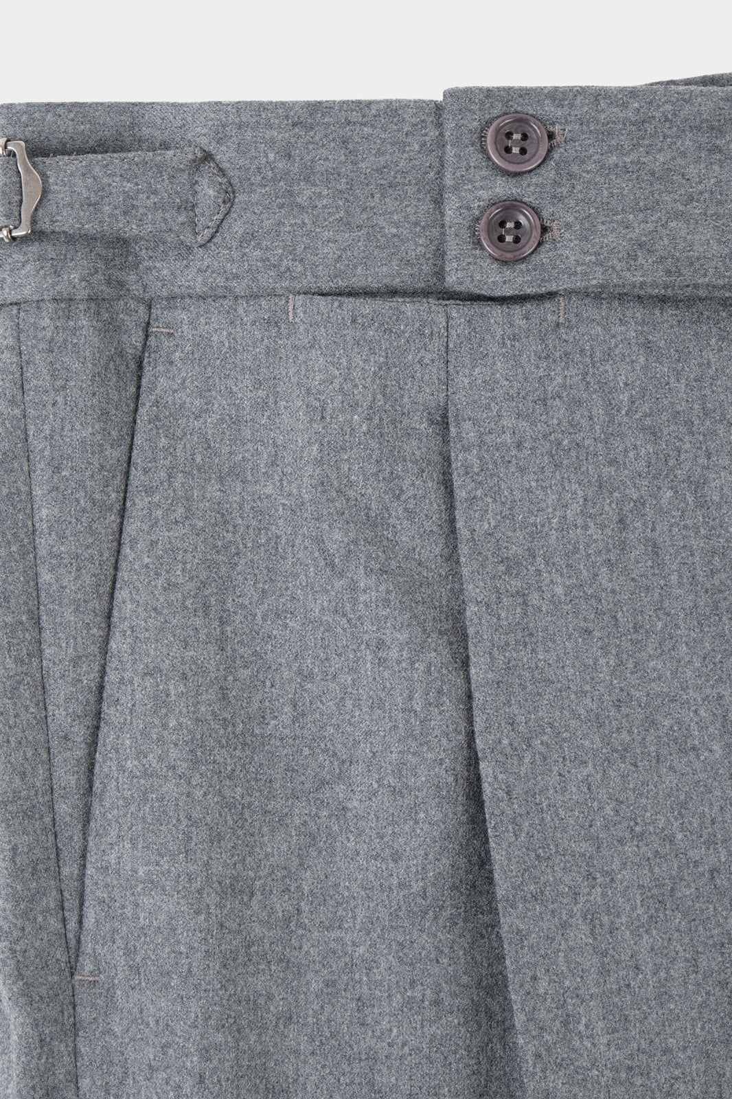 Pantalon à patte de serrage - Gris clair