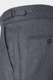 Pantalon à patte de serrage - Gris