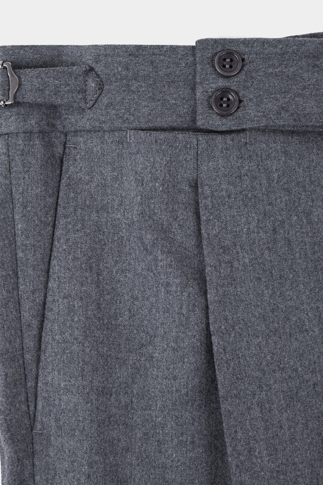 Pantalon à patte de serrage - Gris