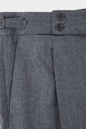 Pantalon à patte de serrage - Gris