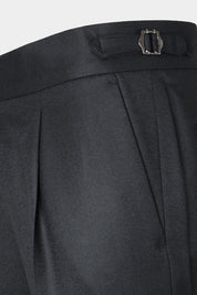 Pantalon à patte de serrage - Noir