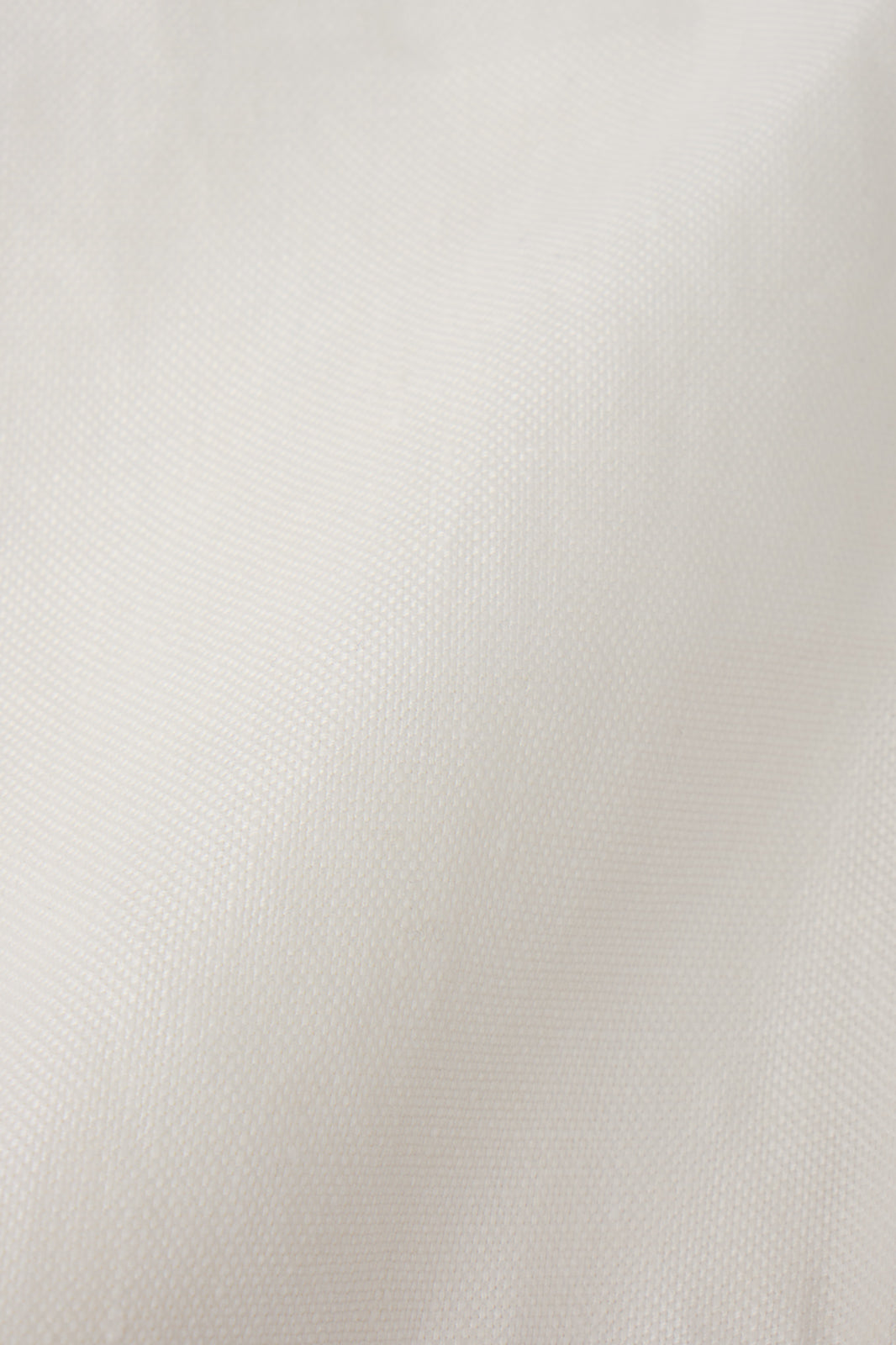 Pantalon en lin à patte de serrage - Blanc