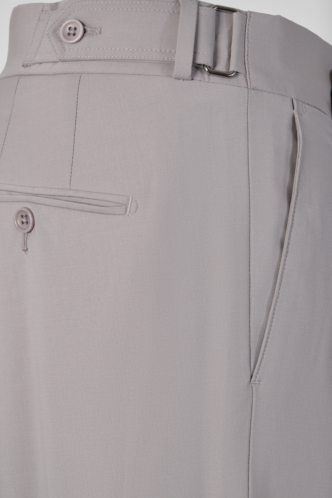 Pantalon double pinces - Gris