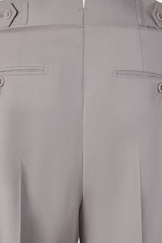 Pantalon double pinces - Gris