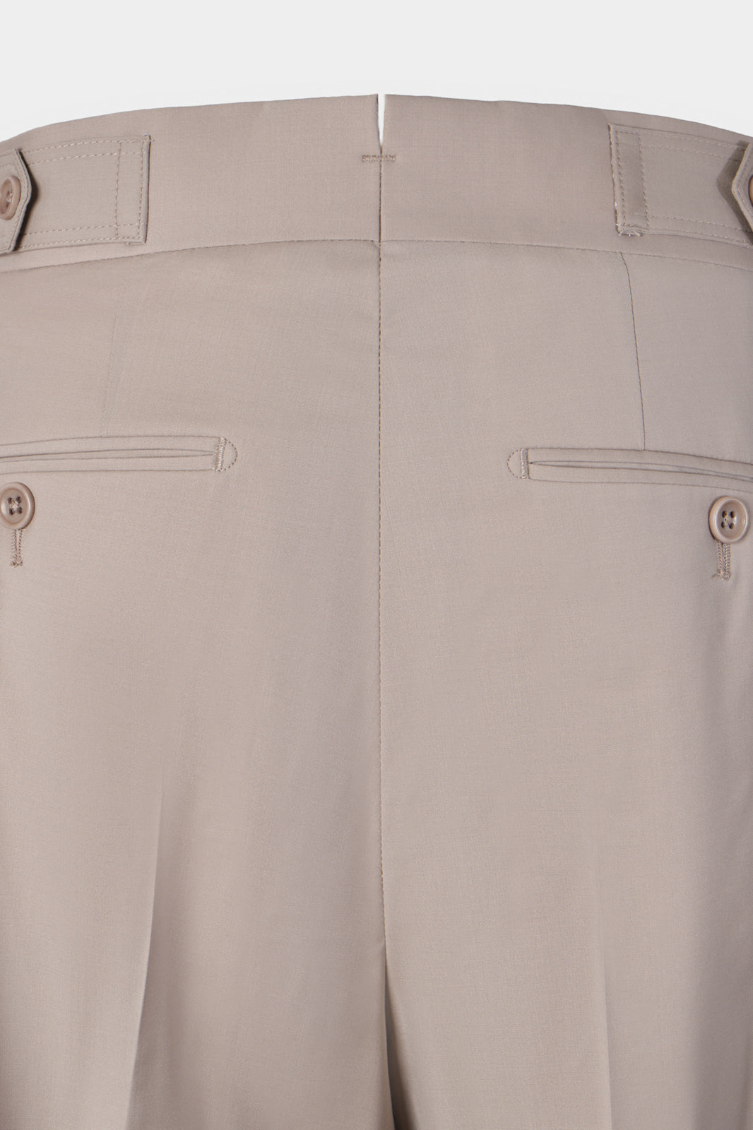 Pantalon double pinces - Taupe