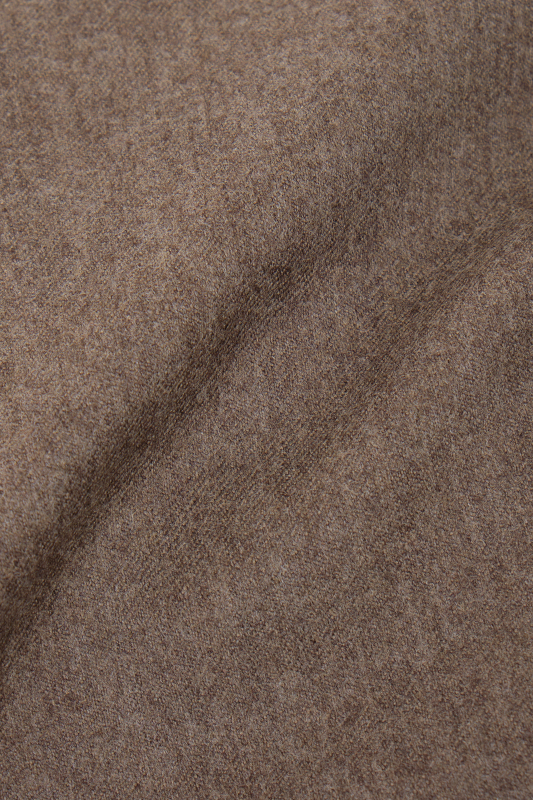 Pantalon double pinces en flanelle - Beige