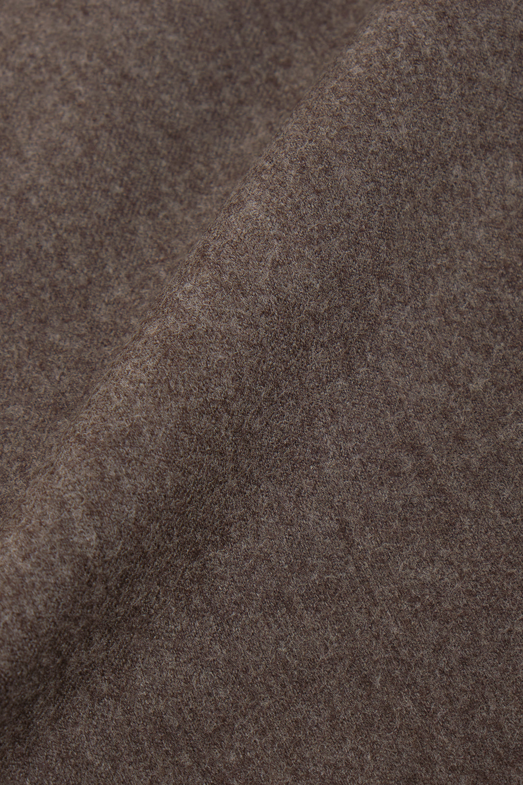 Pantalon double pinces en flanelle - Taupe