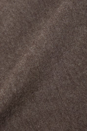 Pantalon double pinces en flanelle - Taupe