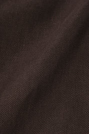 Pantalon en lin double pinces - Marron