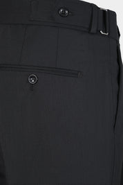 Double-pleated wool trousers - Black - to be checked by Dorit