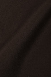 Double-Pleated Flannel Trousers - Dark Brown - Swiss Price 149