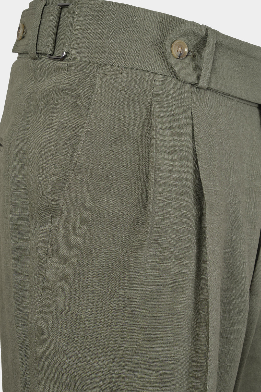 Pantalon double pinces - Kaki