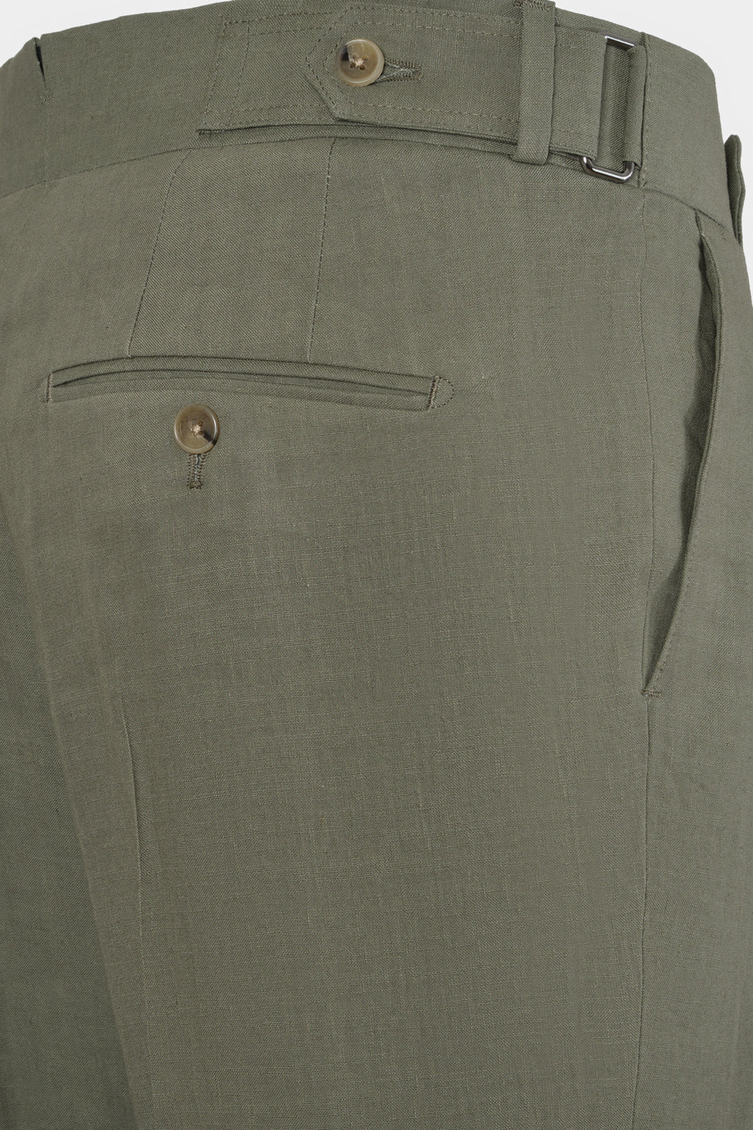 Pantalon double pinces - Kaki