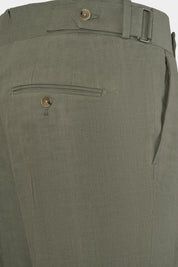 Pantalon double pinces - Kaki