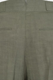 Pantalon double pinces - Kaki