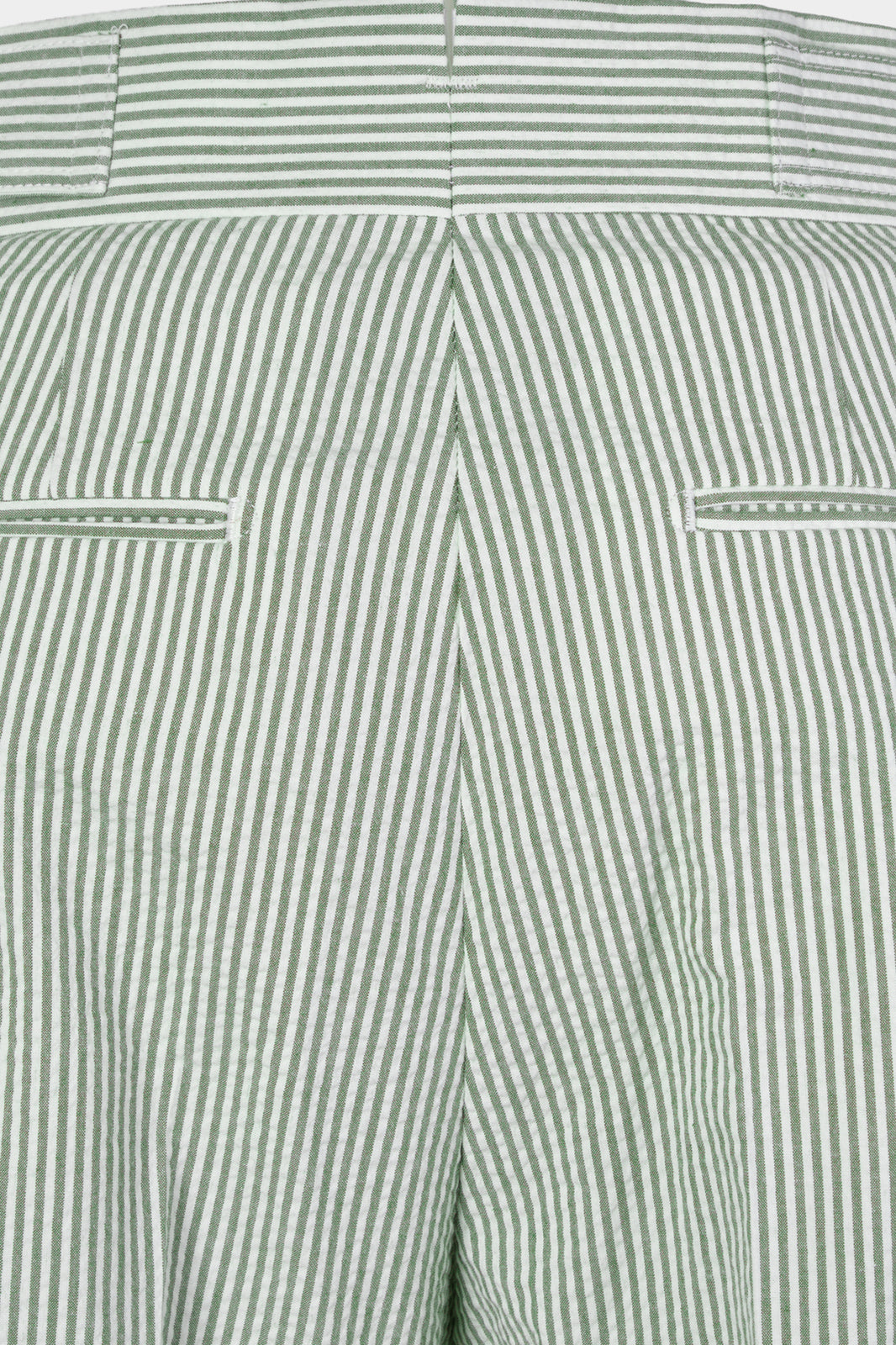 Double pleated Seersucker trousers - White and Khaki - to be checked by Dorit
