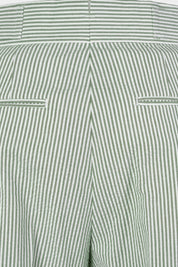 Double pleated Seersucker trousers - White and Khaki - to be checked by Dorit