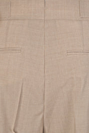 Double-pleated wool trousers - Beige - to be checked by Dorit