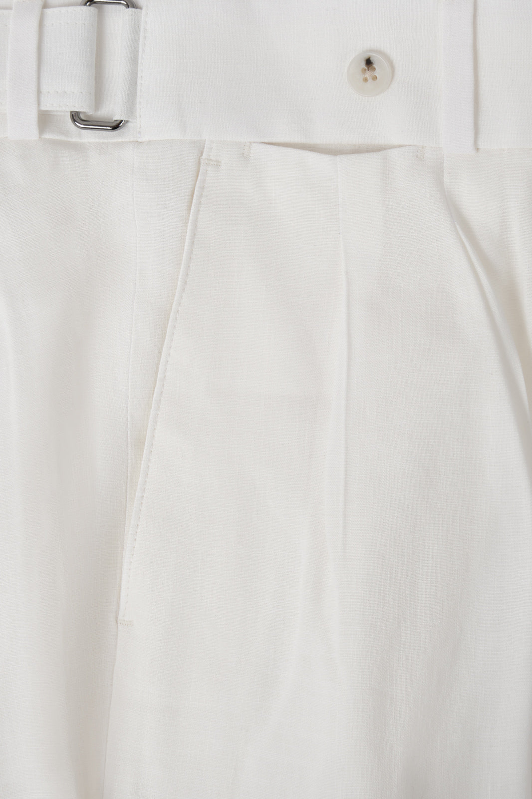 Double-pleated trousers - White - to be checked by Dorit