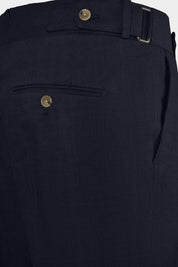 Pantalon double pinces - Marine