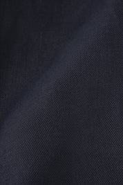 Pantalon en lin à patte de serrage - Marine