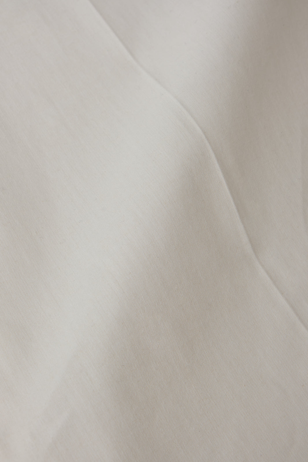 1-ply cotton pants with drawstring - White