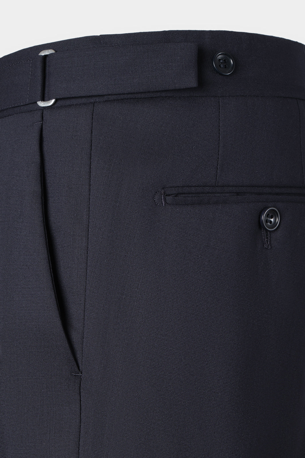 Pantalon à patte de serrage - Marine