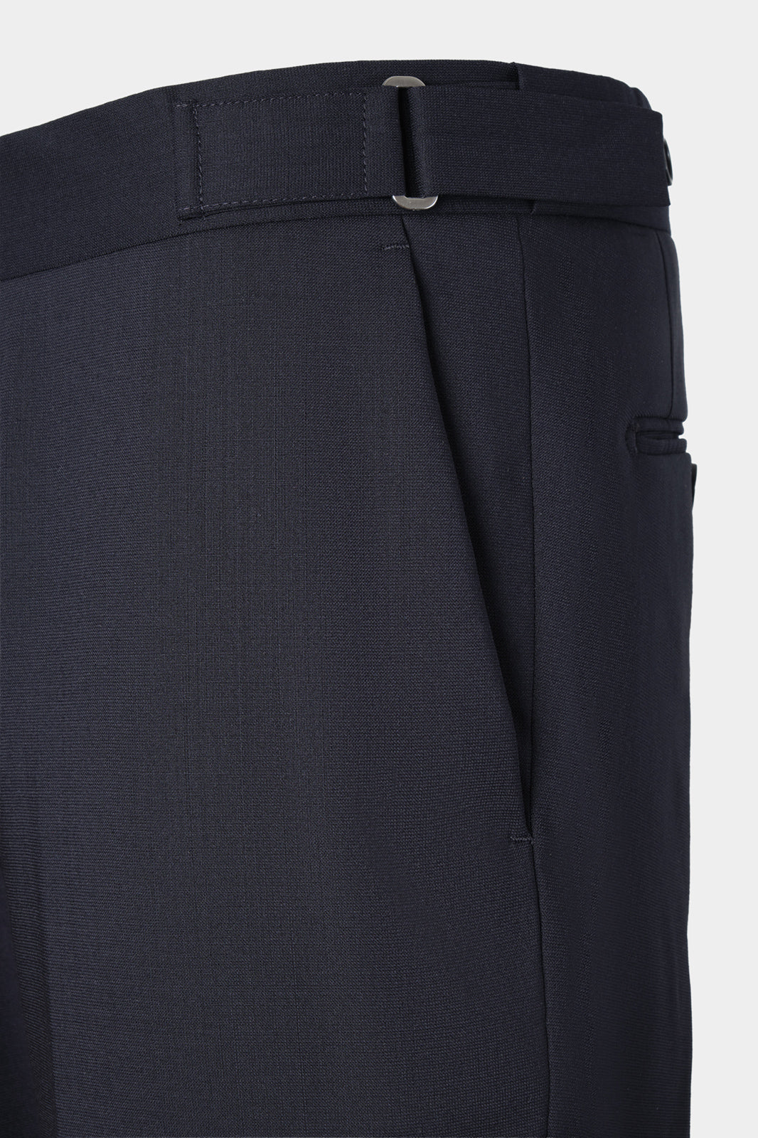 Pantalon à patte de serrage - Marine
