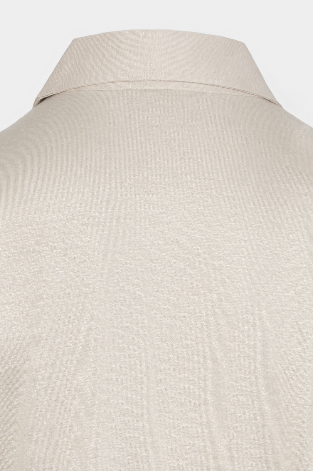 Linen Polo Shirt - Light Beige - Swiss price 65 - to be checked by Dorit
