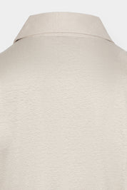 Linen Polo Shirt - Light Beige - Swiss price 65 - to be checked by Dorit